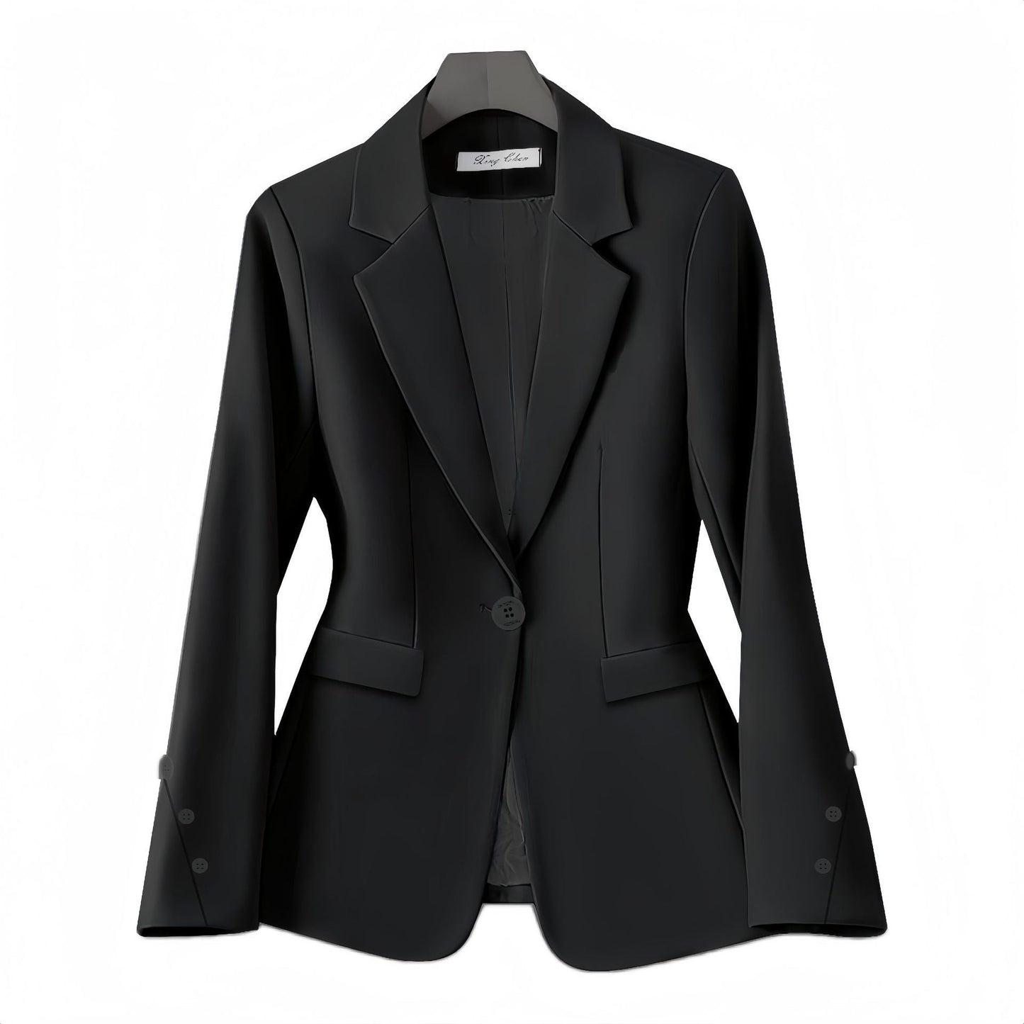 Korean Style Loose Spring And Autumn High-grade Female Brown Suit
