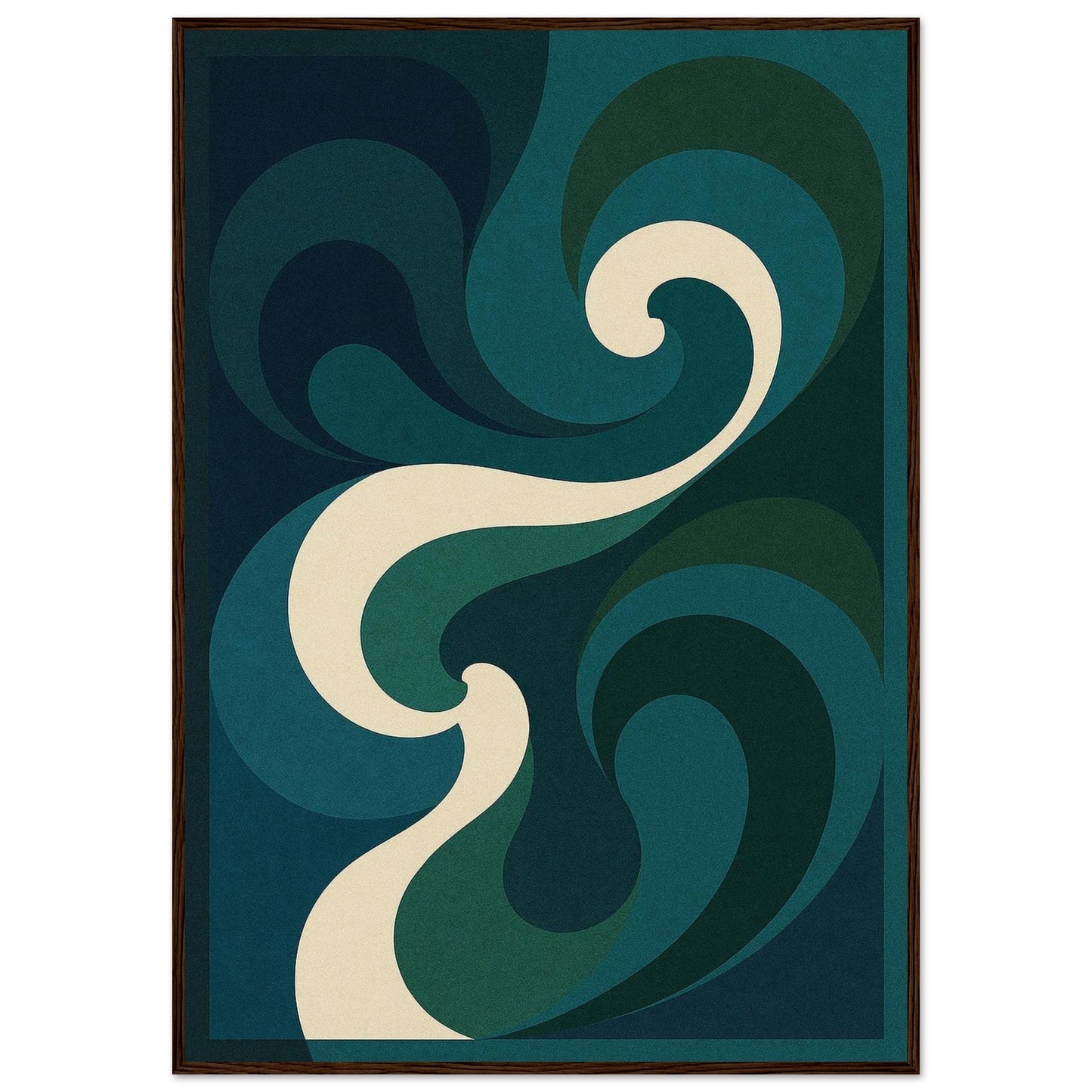 Abstract Awaken - Premium Matte Paper Wooden Framed Poster