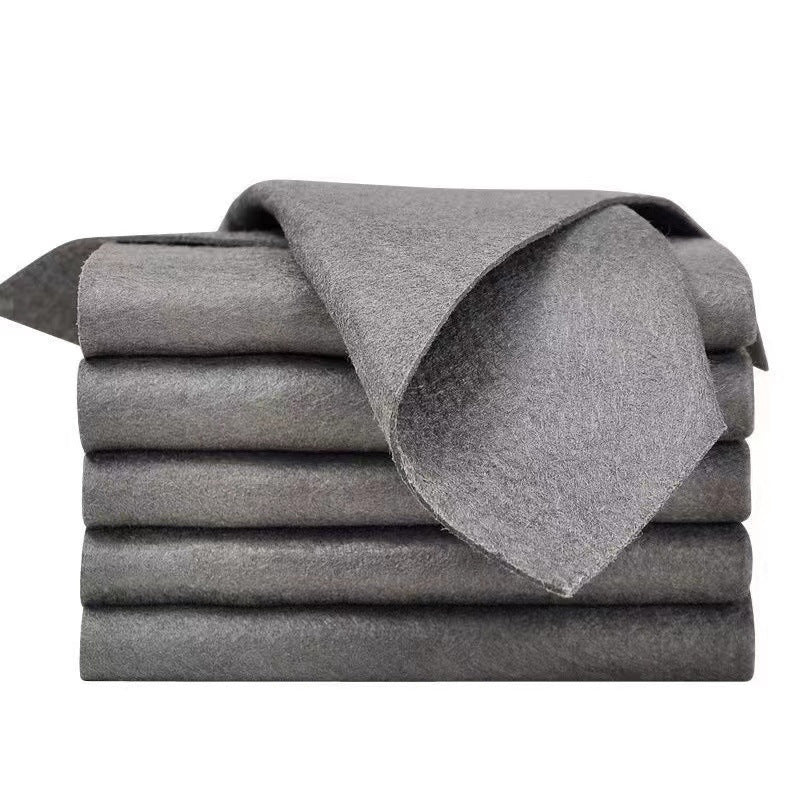 Premium Microfiber Glass Cleaning Cloth - Streak-Free Mirror & Window Cleaner - Water Absorbent Magic Wipe