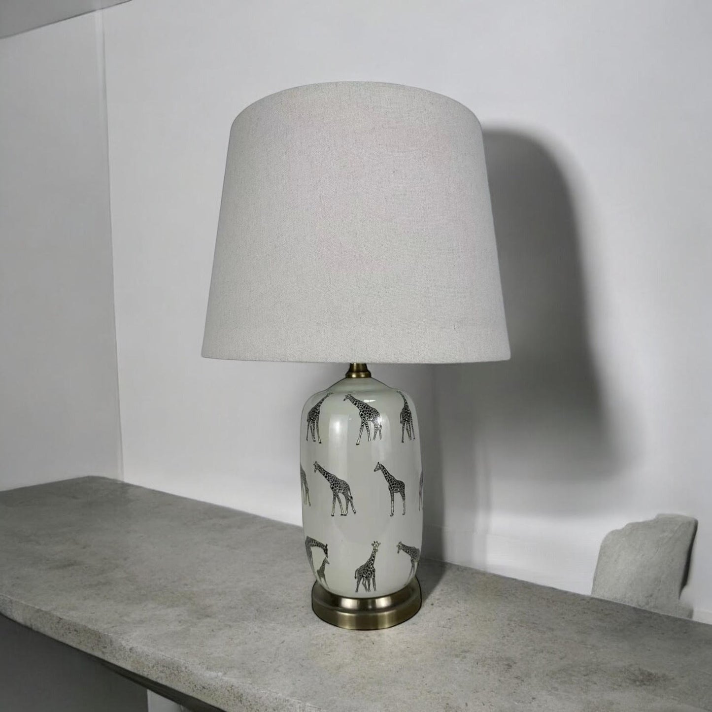41CM LAMP AND SHADE