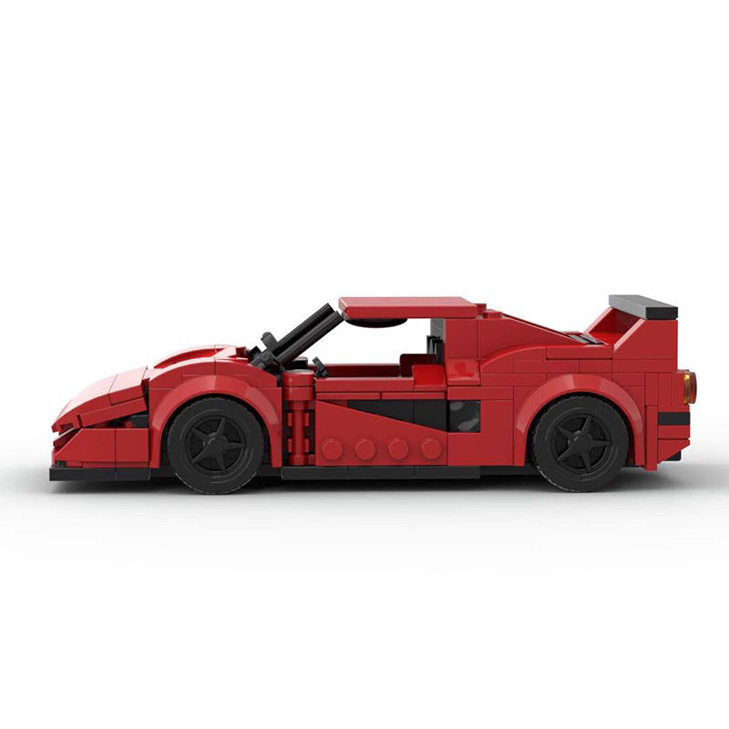 Building Blocks Toy Car Assembly Model