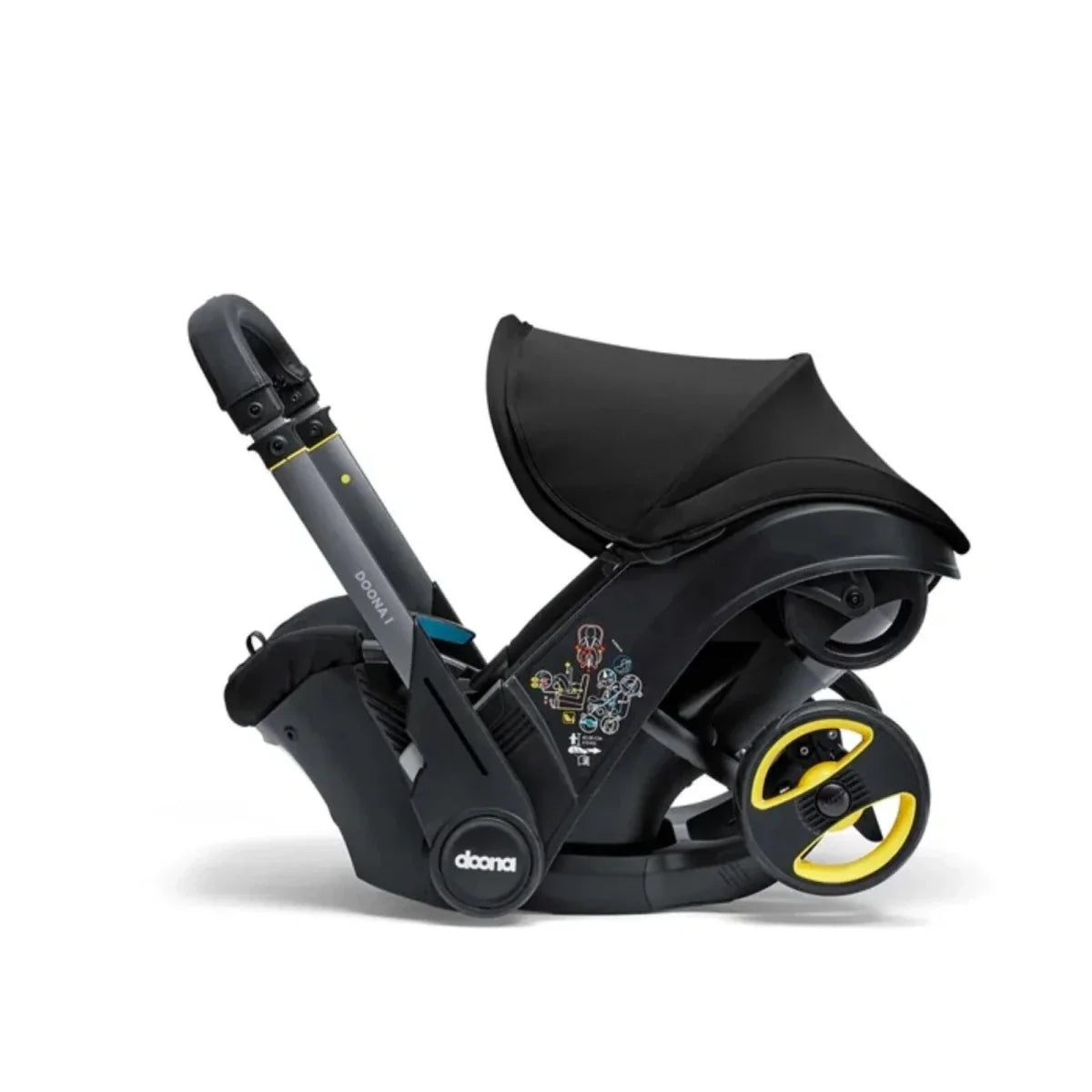 Doona i Infant Car Seat & Stroller - Nitro Black