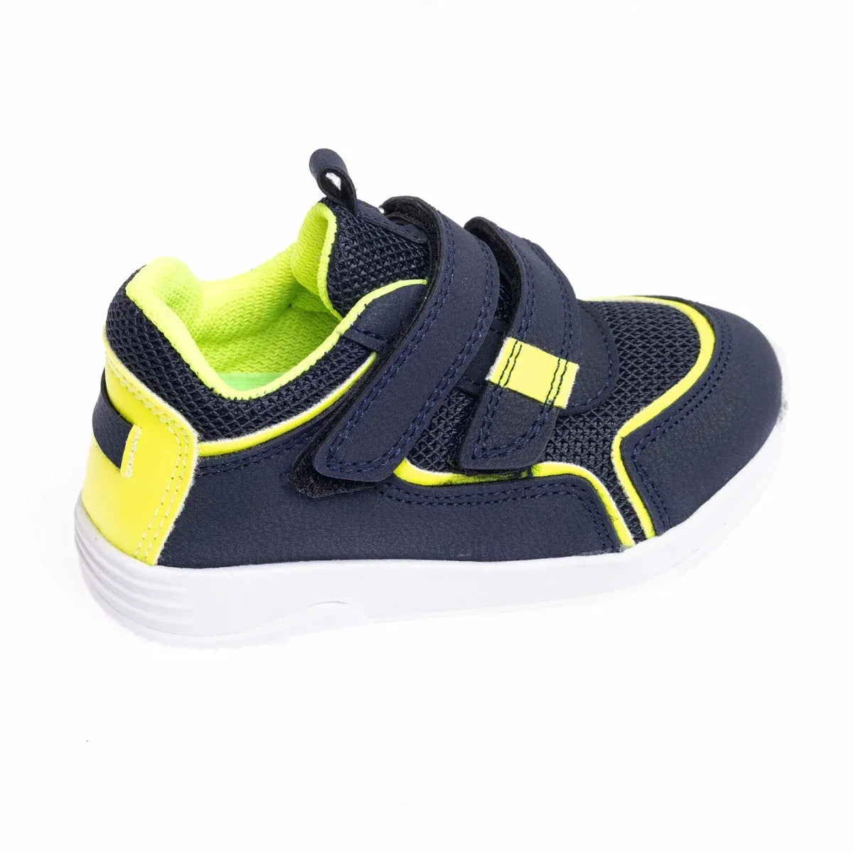 HelloBaby Touch-Fastening Faux Leather Baby Trainers