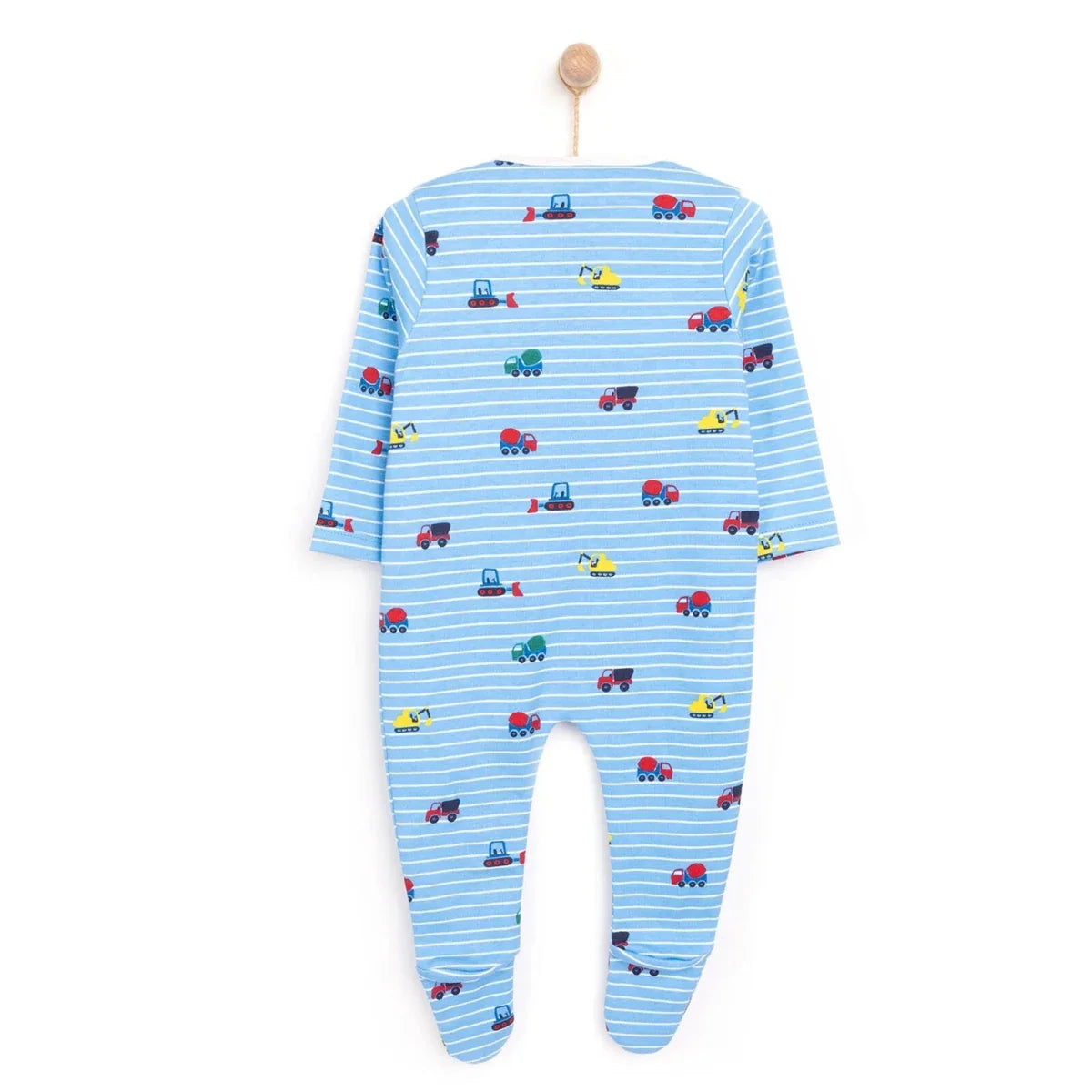 HelloBaby Long Sleeve Baby Sleepsuit with Feet (Newborn to 9 Months)