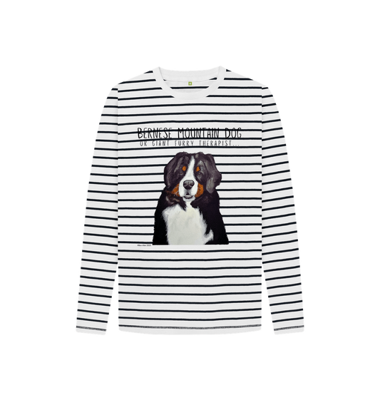 Bernese Mountain Dog Breton Long Sleeved T-Shirt – Adorable & Cozy!