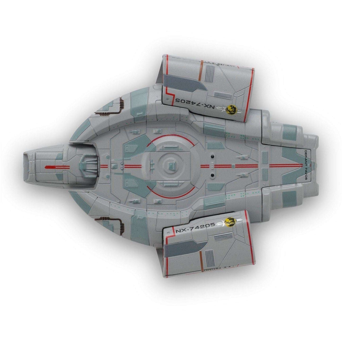 #04  I.S.S. Defiant NX-74205 (Mirror Issue M3) BONUS ISSUE Model Die Cast Ship (Eaglemoss / Star Trek)