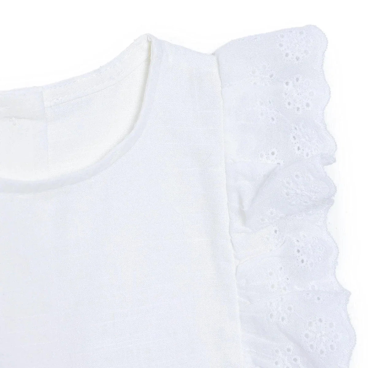 HelloBaby Short Sleeve Poplin Baby Dress (6-9 Months to 4-5 Years)