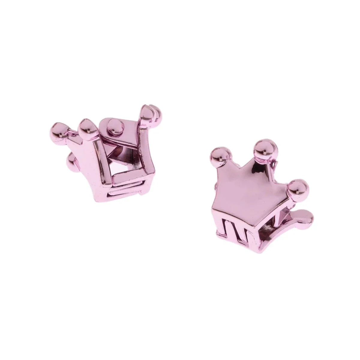 HelloBaby 10 Pack Metallic Mini Claw Clips (One Size)