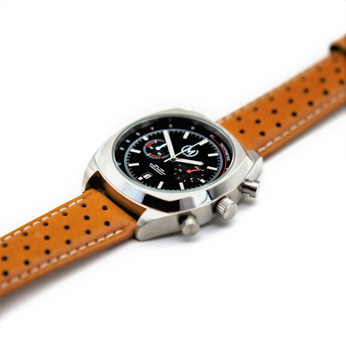 Classic Driver Chronograph, Tan Strap