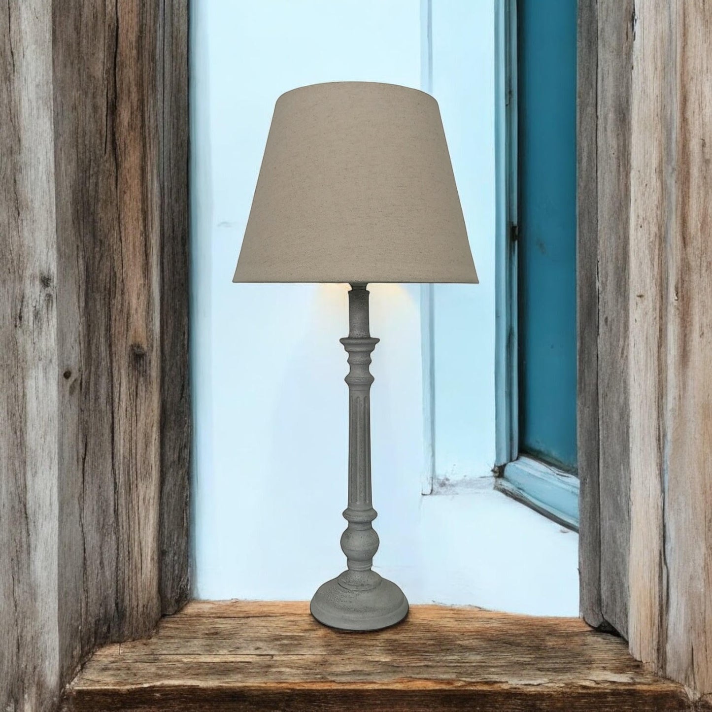 54CM LAMP AND SHADE