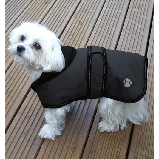 Danish Design Luxury Dog Coat Ebony 30"