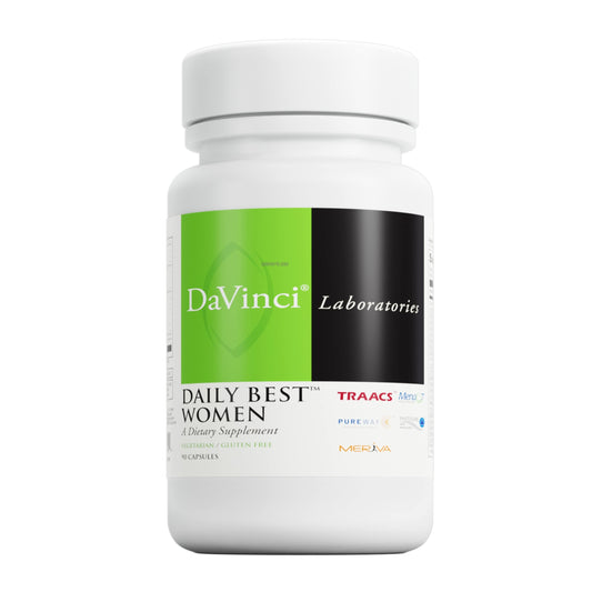 DAVINCI Labs Daily Best Women Multivitamin | Vegetarian & Gluten-Free | 90 Capsules