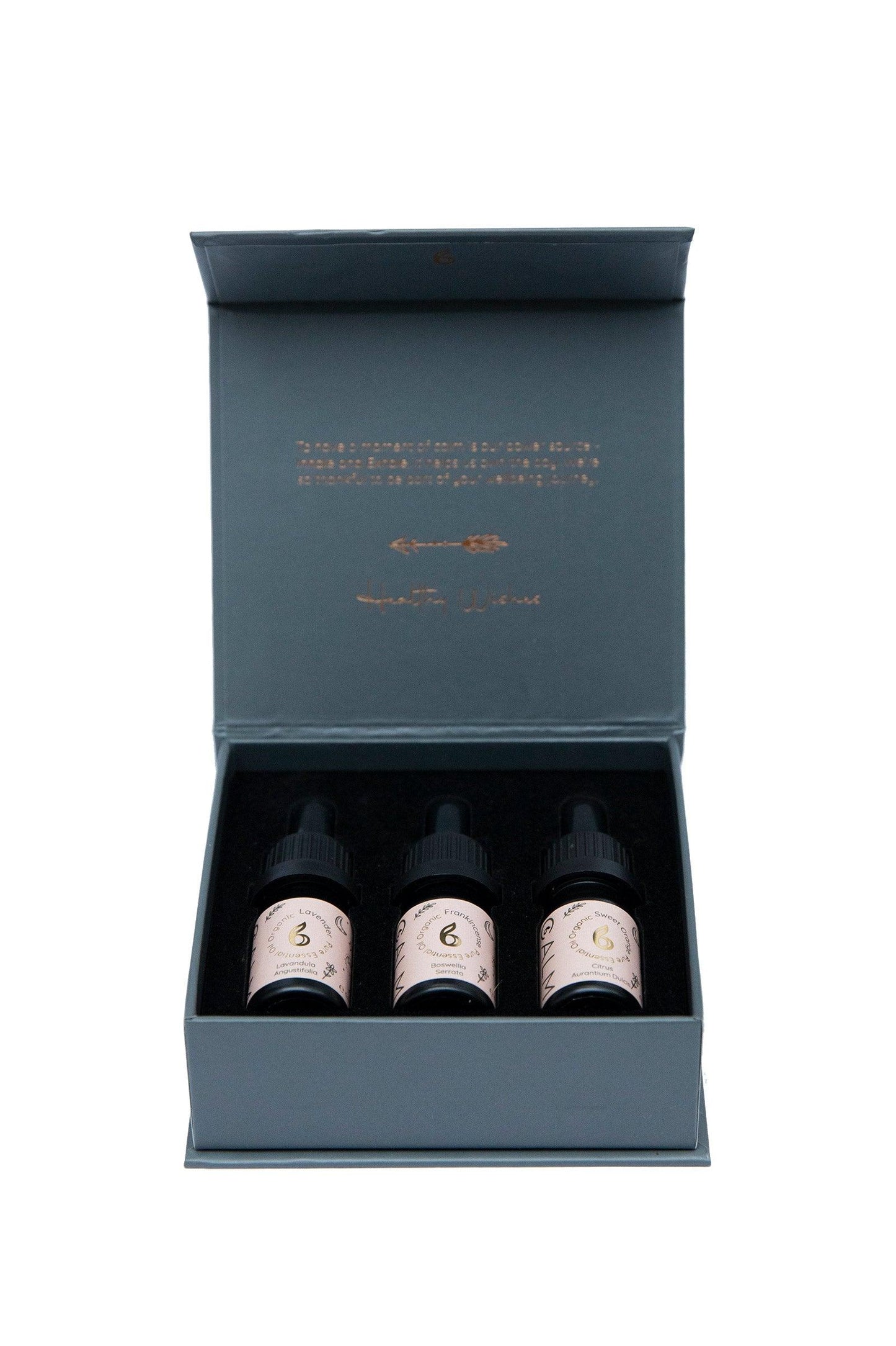Breathe Calm Essential Oil Set - Stress Relief