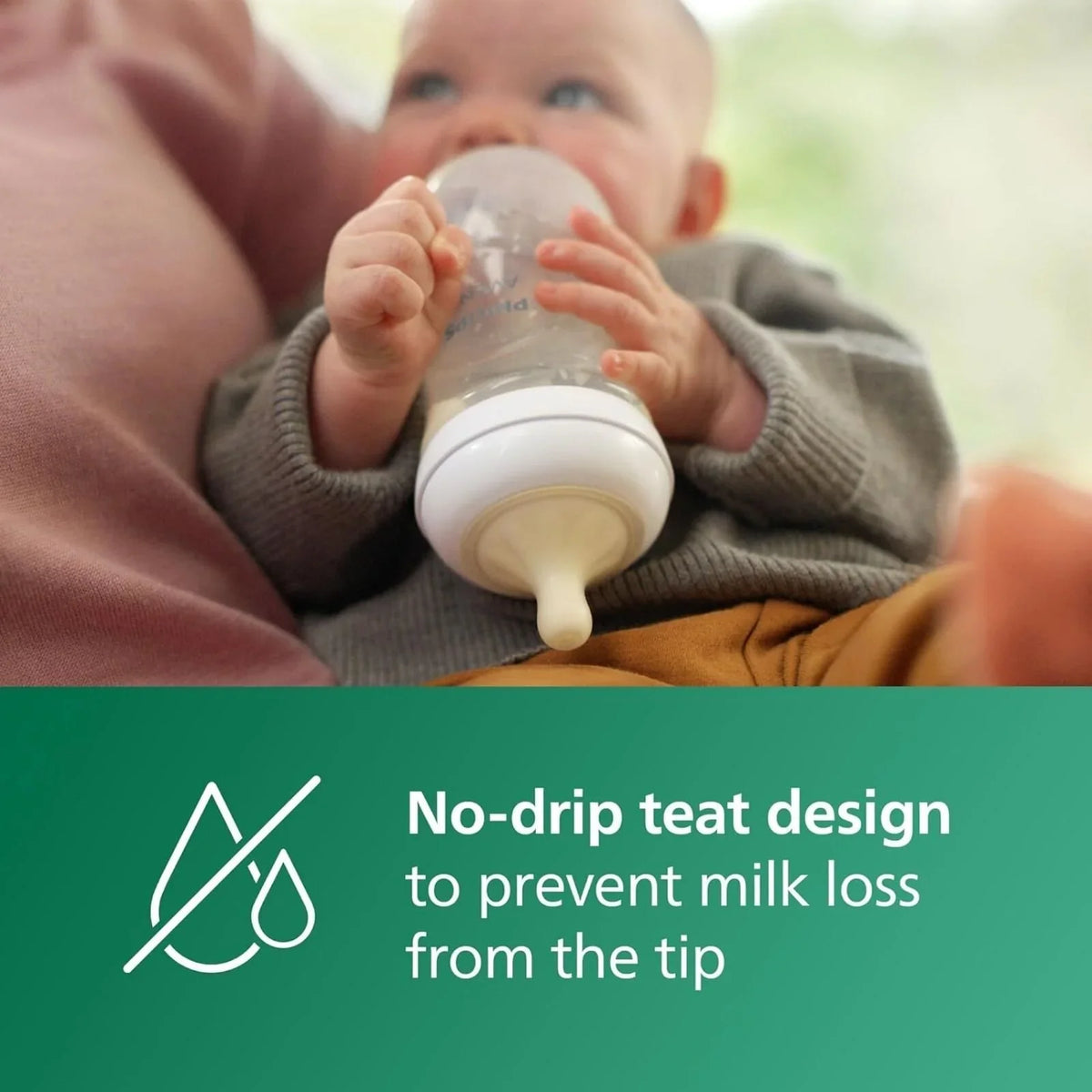 Philips Avent Natural Response Glass Bottle 3-6 months 240ml