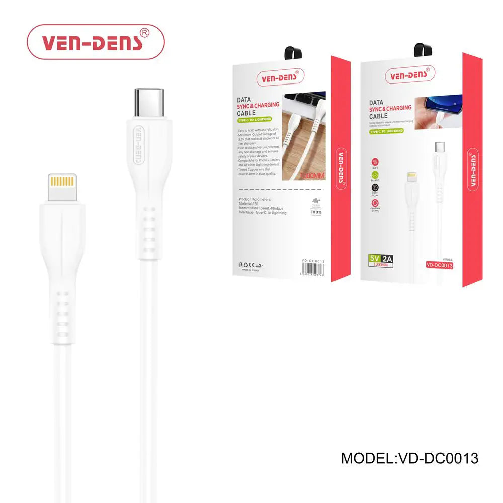 USB C to Lightning Fast Data Charging Cable