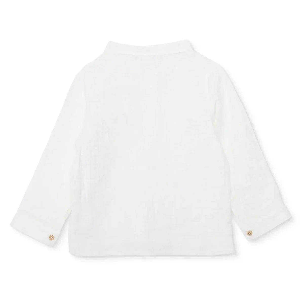 HelloBaby Grandad Collar Muslin Baby Shirt (6-9 Months to 4-5 Years)