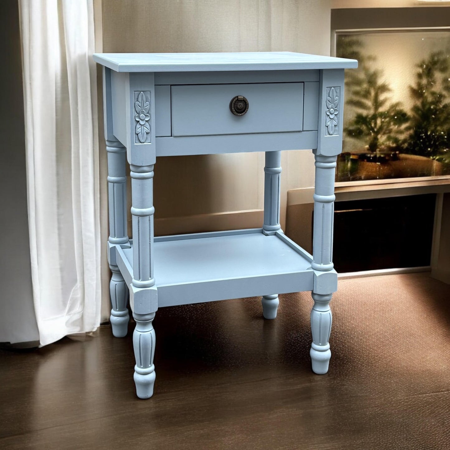 65CM 1 DRAWER SIDE TABLE