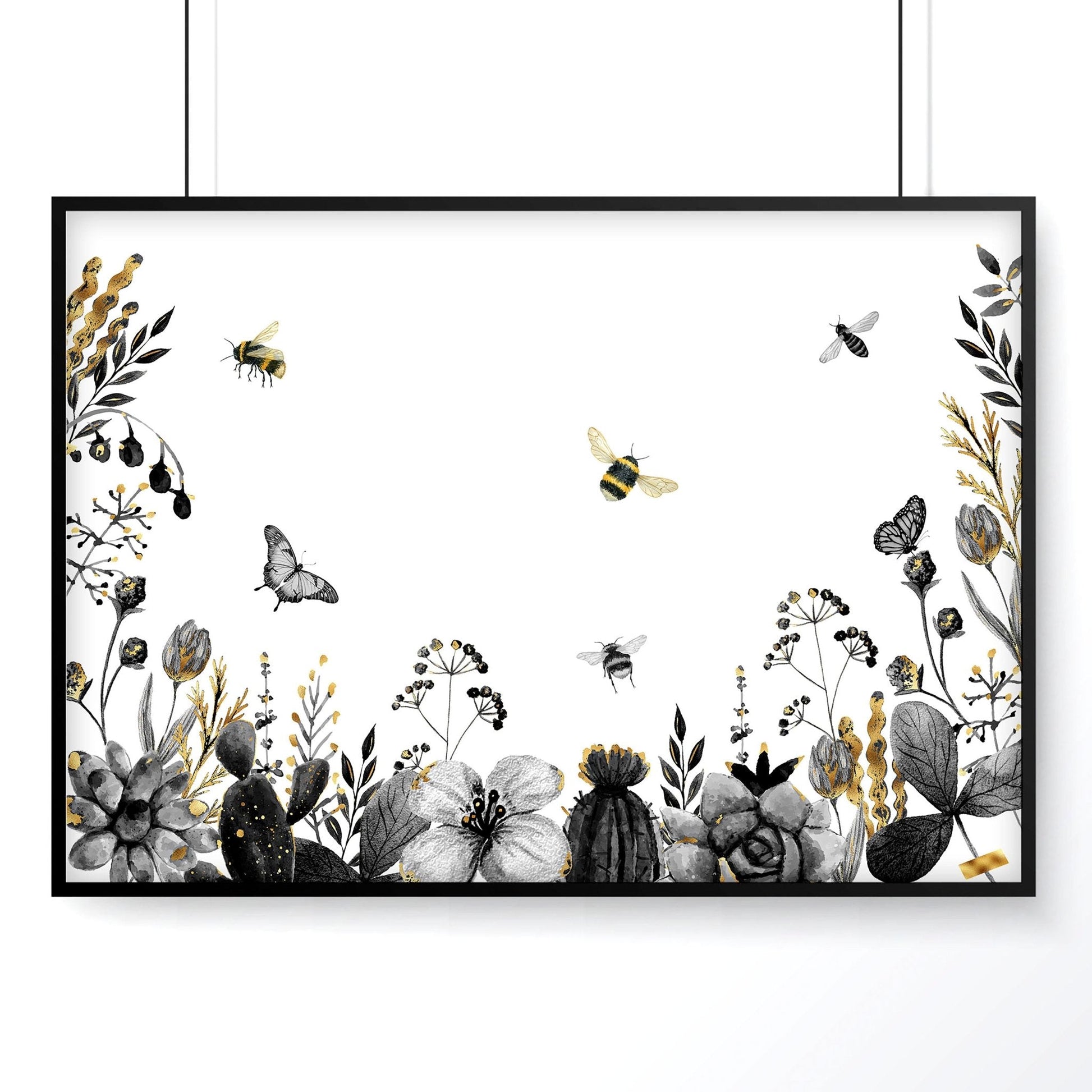 Decorating with bees | wall art print