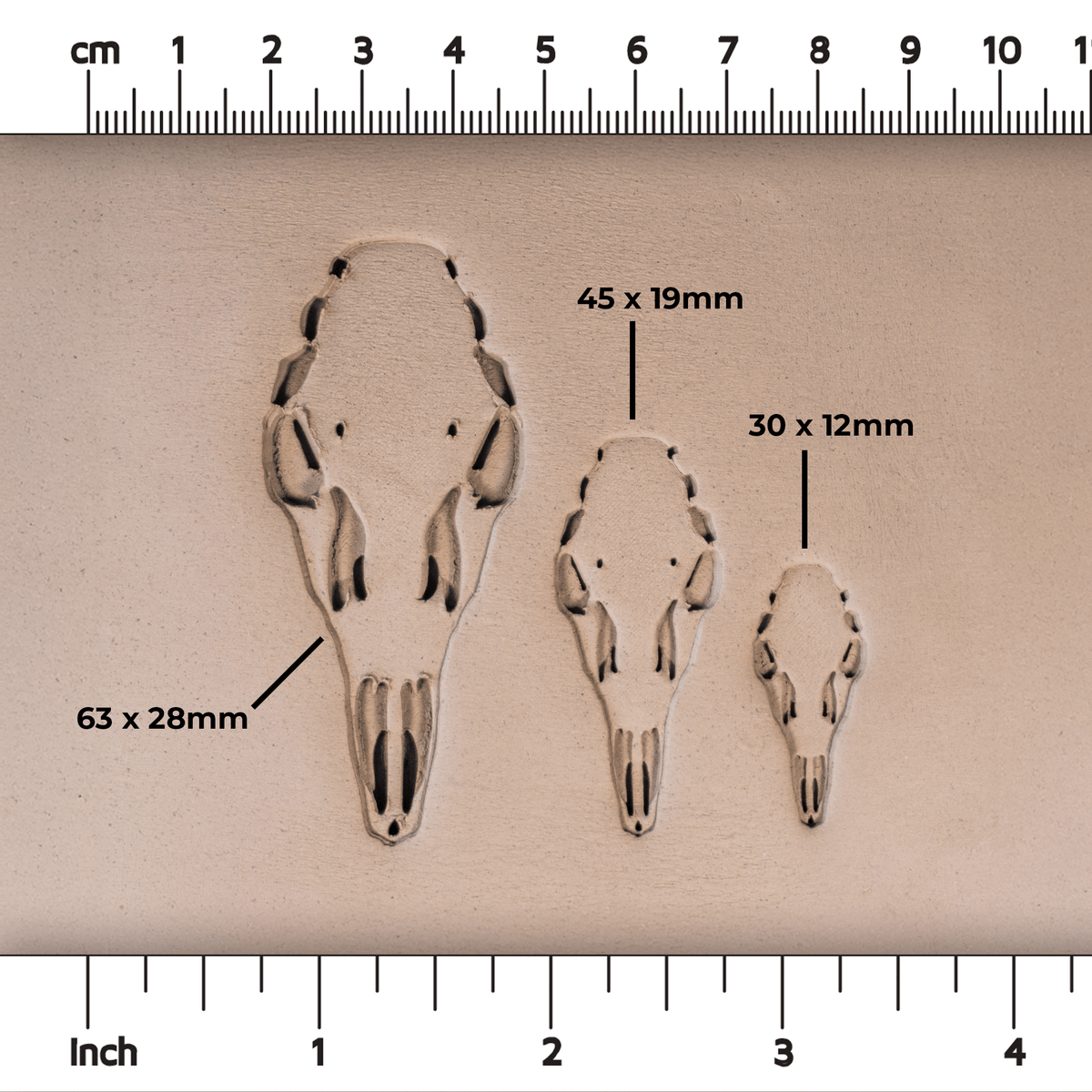 Deer Skull Stamps