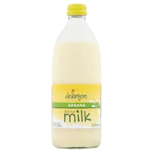 Delamere Dairy Banana Flavour Milk 500ml (Case of 12)