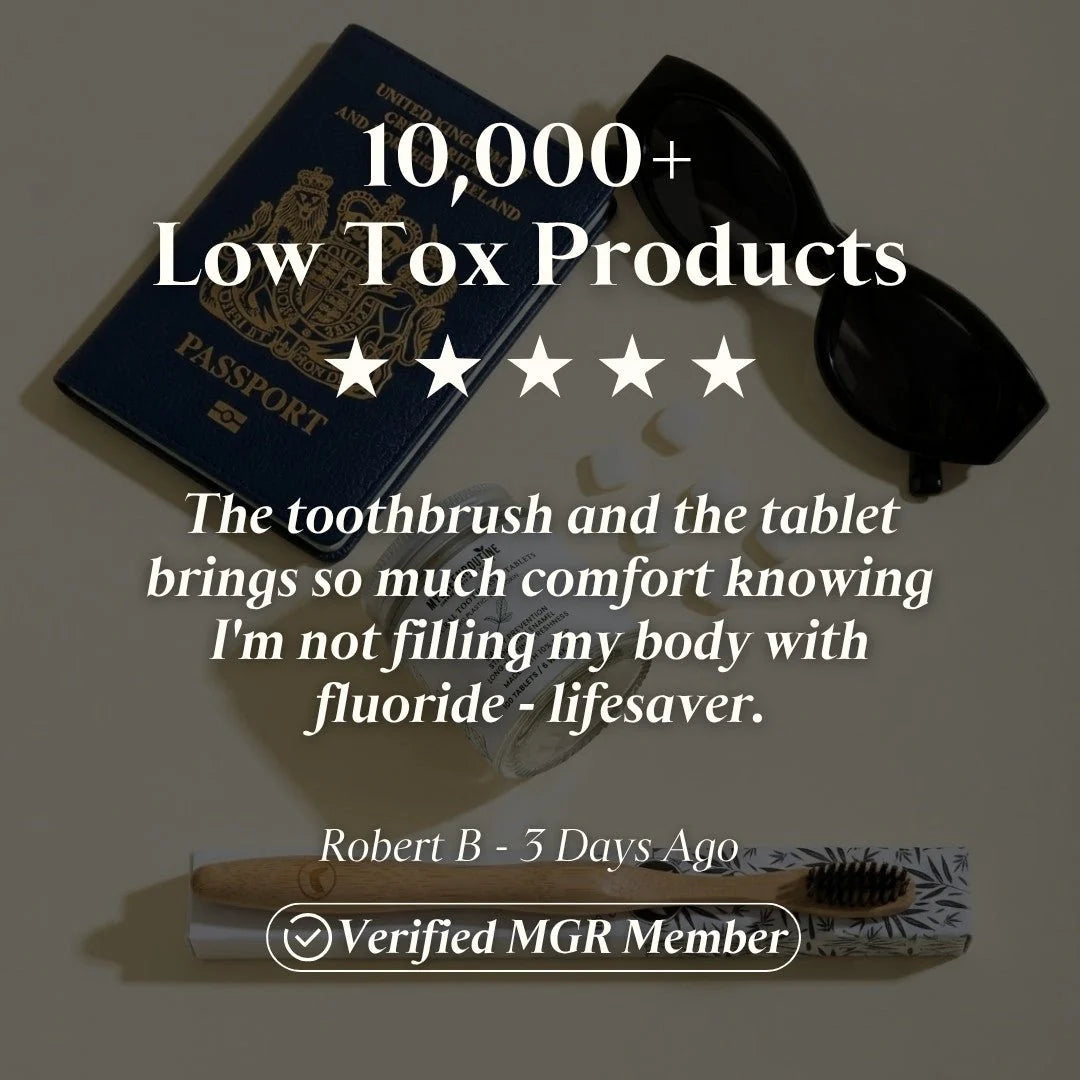 MGR Toothpaste Tablets Glass Jar (100pcs)