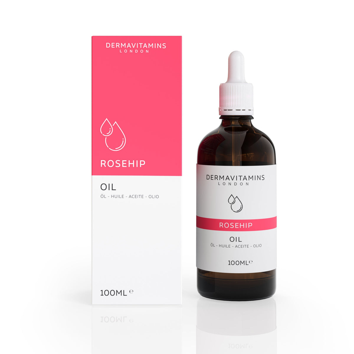 Dermavitamins 100% Organic Cold-Pressed Rose Hip Oil