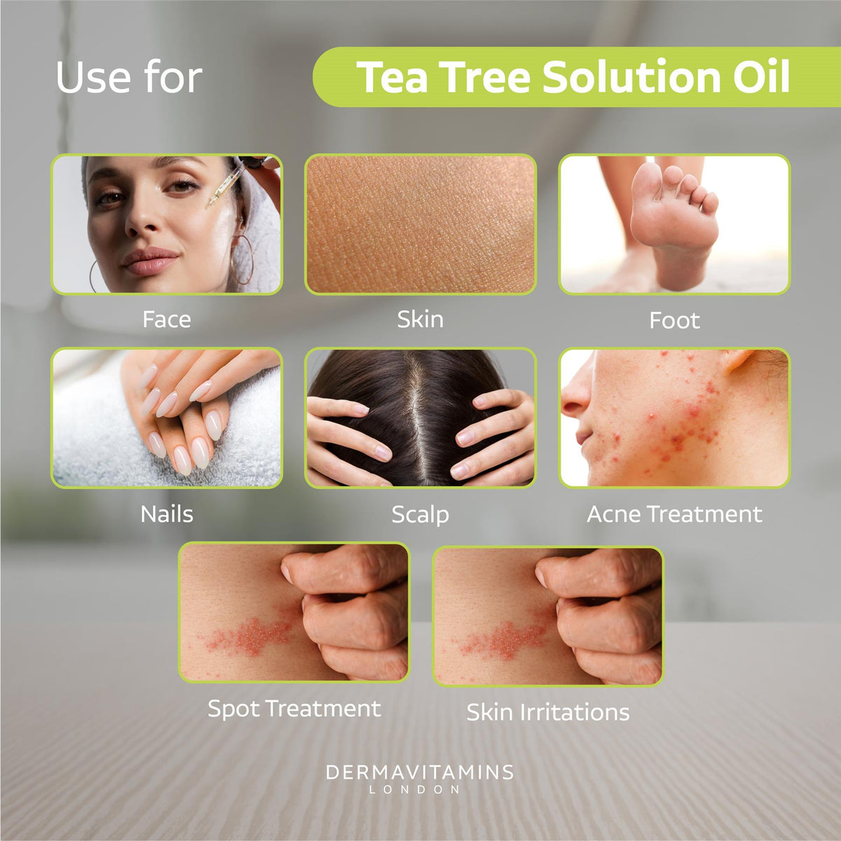 Dermavitamins Tea Tree Solution Oil