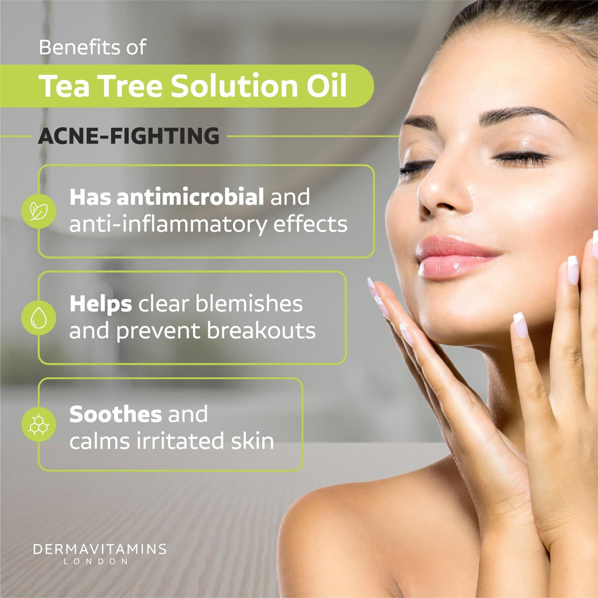 Dermavitamins Tea Tree Solution Oil