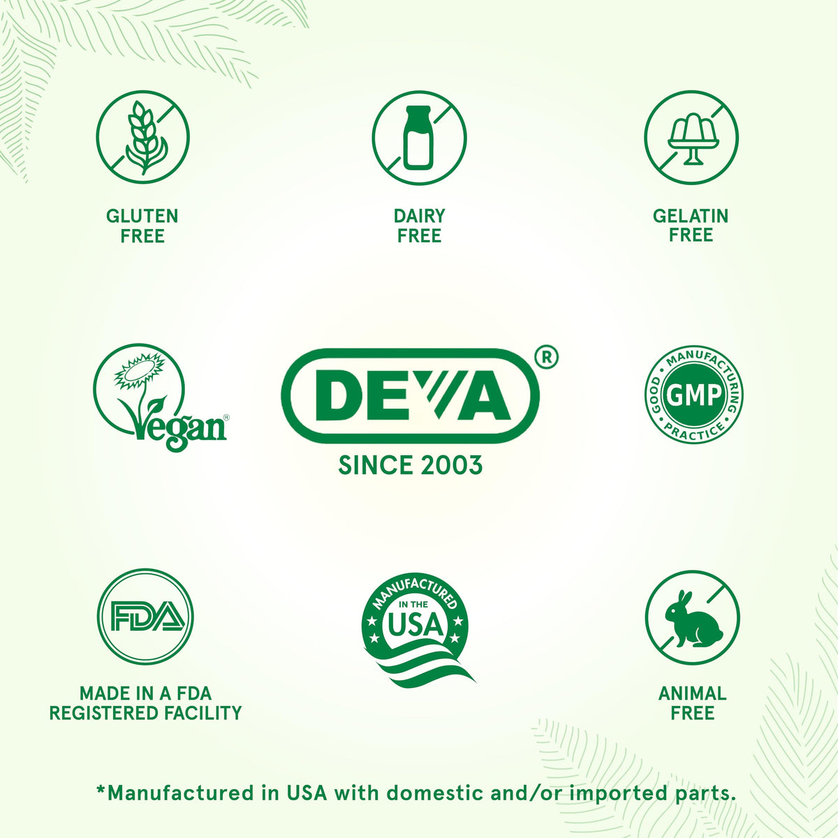 DEVA Organic Vegan Flax Seed Oil - Cold-Pressed & Unrefined, Omega-3 (90 Capsules) 2-Pack
