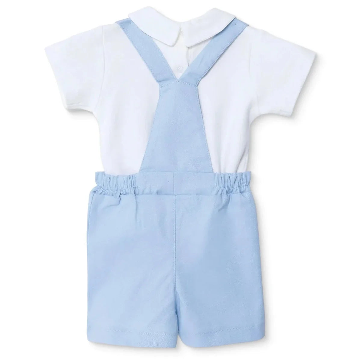 Bebetto Dungaree Baby Shorts & Short Sleeve T-Shirt Set (1-3 to 12 Months)