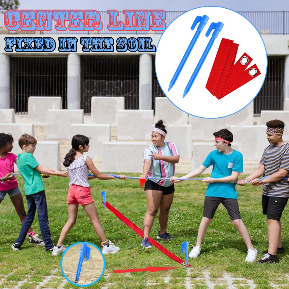 DHXGON 40ft Tug of War Rope for Kids & Adults | Outdoor Yard & Party Game
