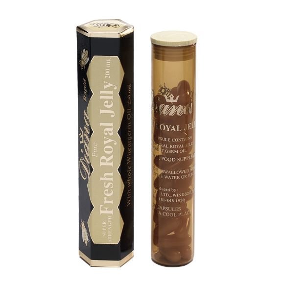 Diana Organic Fresh Royal Jelly 200mg 30's (Vege Caps)