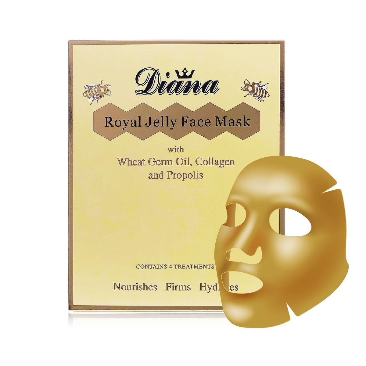 Diana Royal Jelly and Collagen Face Mask (4 Treatments)