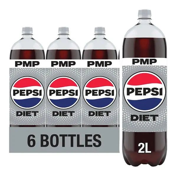 Diet Pepsi Cola Bottle PMP 2L (Case of 6)