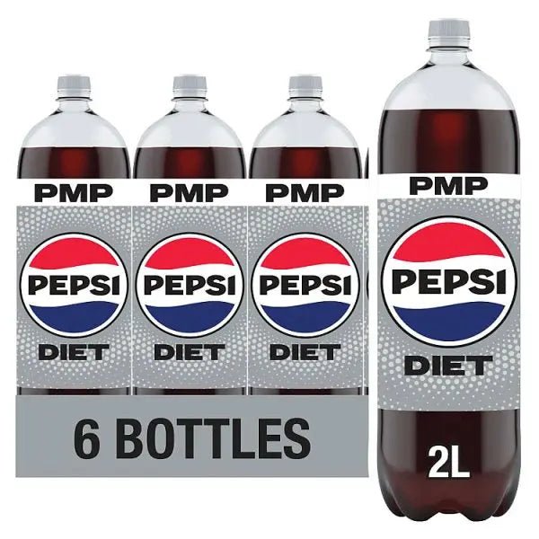 Diet Pepsi Cola Bottle PMP 2L (Case of 6)