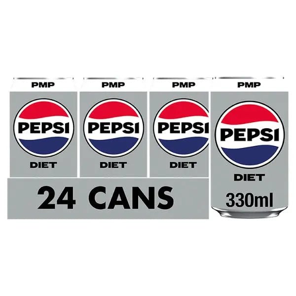 Diet Pepsi Cola Can PMP 330ml (Case of 24)