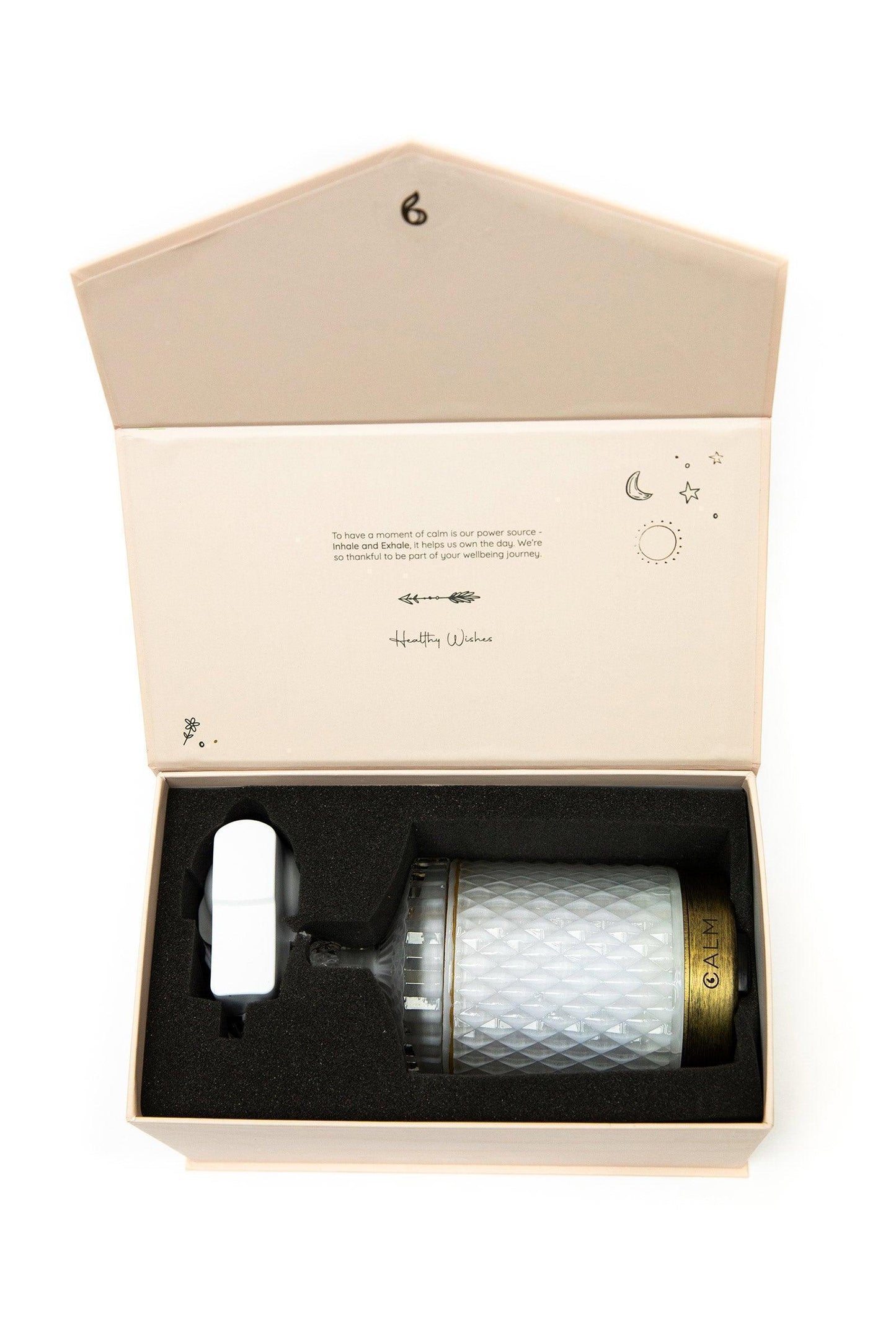 Aroma Diffuser with our Live Calm Oil Set