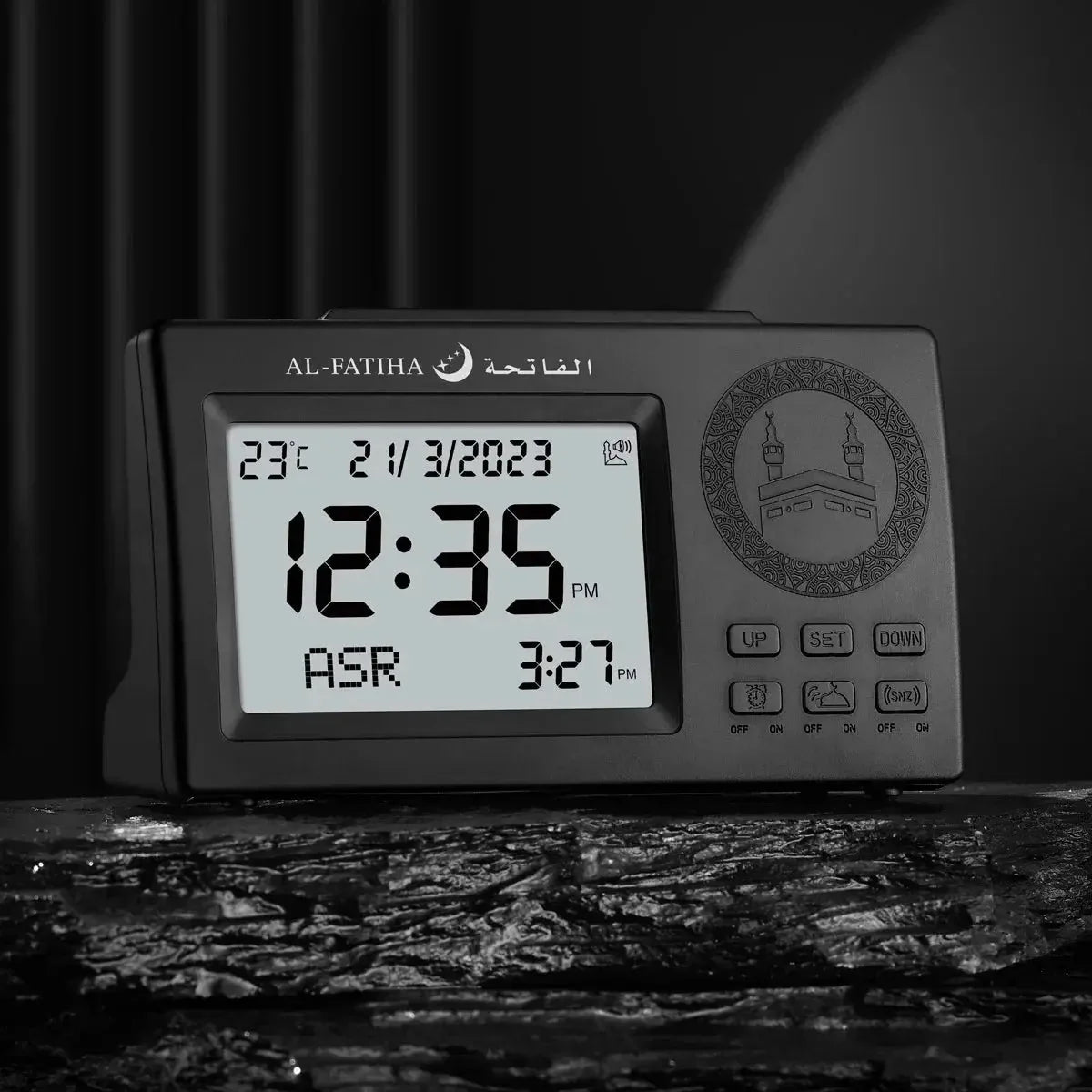 Digital LED Azan Clock Muslim Islamic Islam stylish Azan Adhan Prayer Reminder Alarm Mosque Wall Clock Prayer Time Hijri