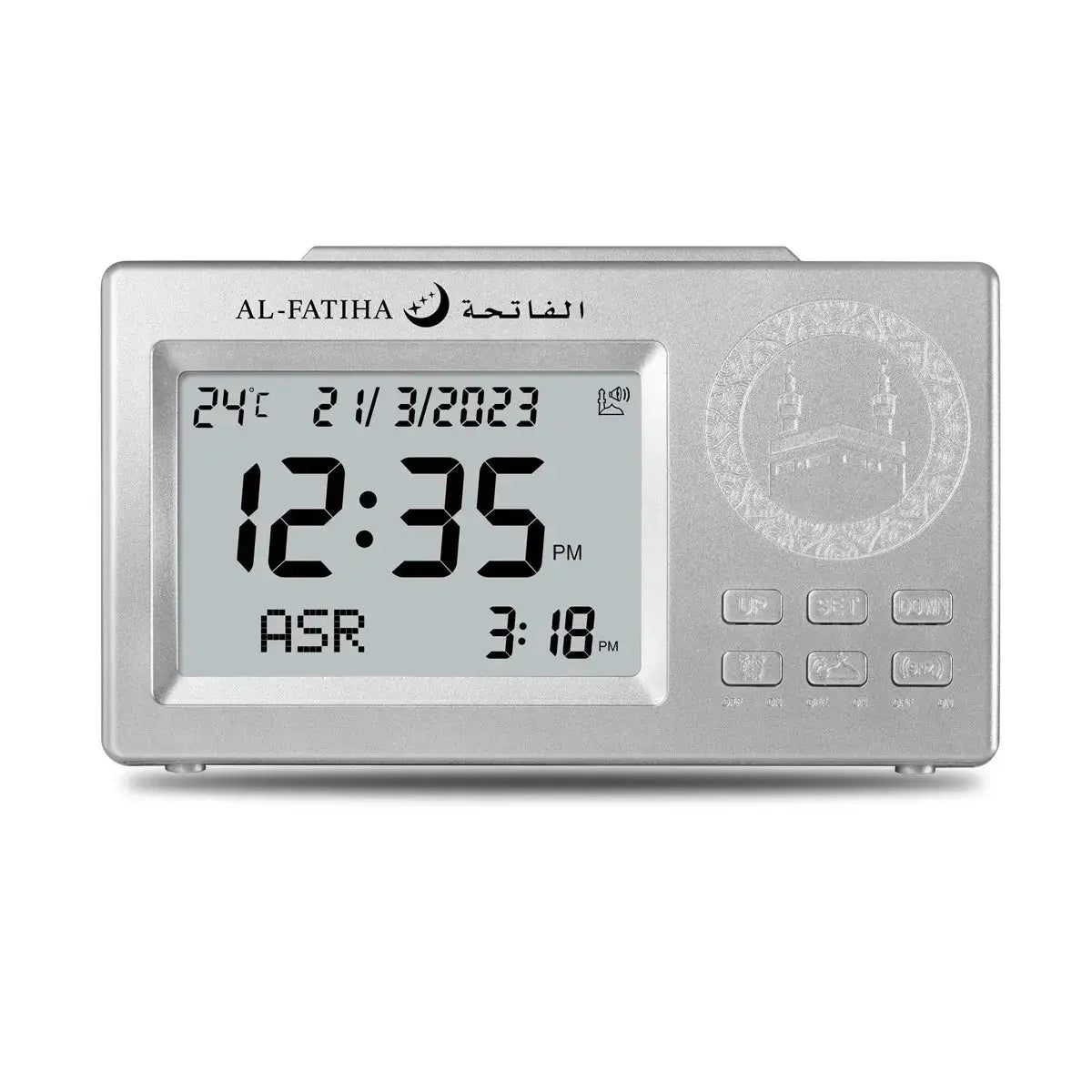 Digital LED Azan Clock Muslim Islamic Islam stylish Azan Adhan Prayer Reminder Alarm Mosque Wall Clock Prayer Time Hijri