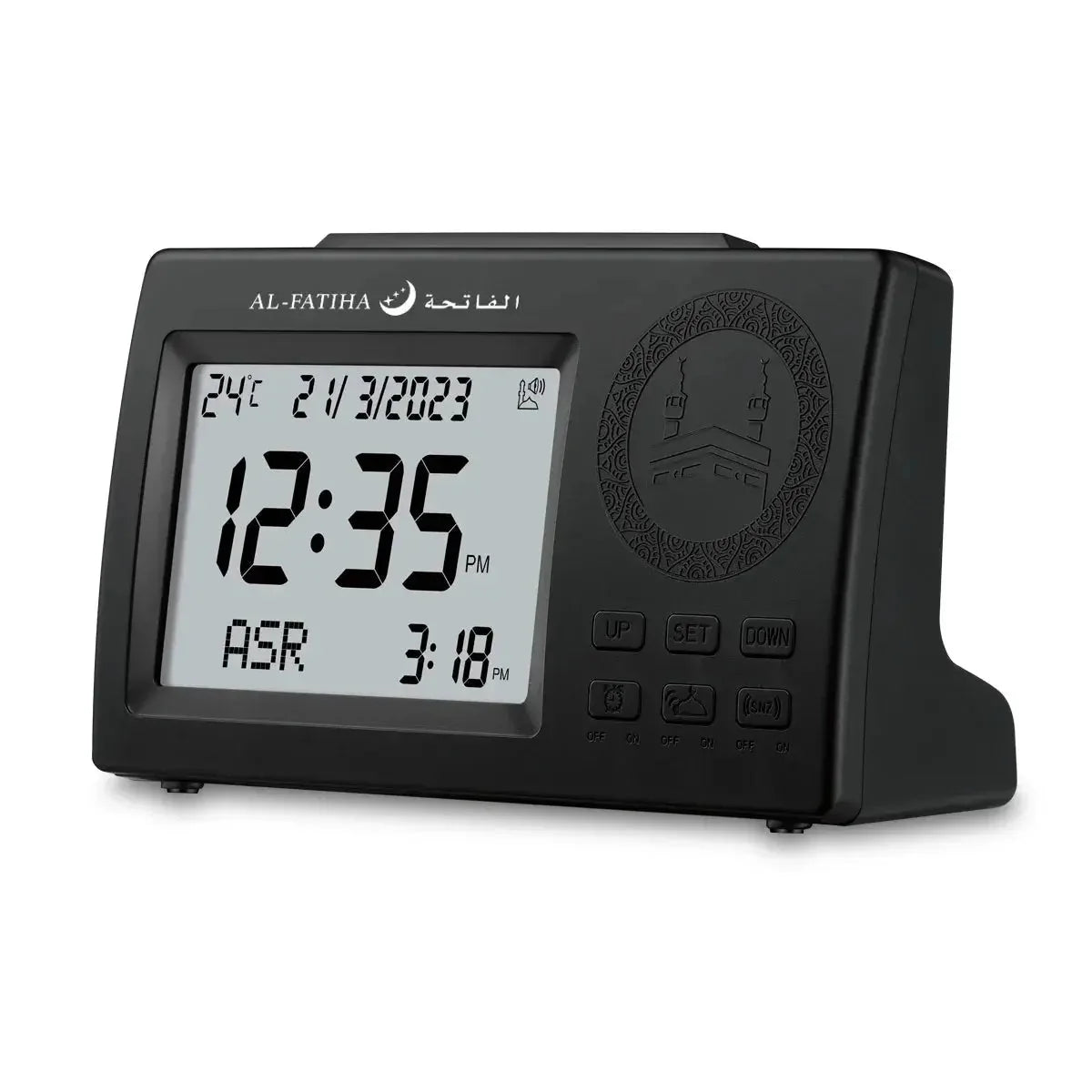 Digital LED Azan Clock Muslim Islamic Islam stylish Azan Adhan Prayer Reminder Alarm Mosque Wall Clock Prayer Time Hijri