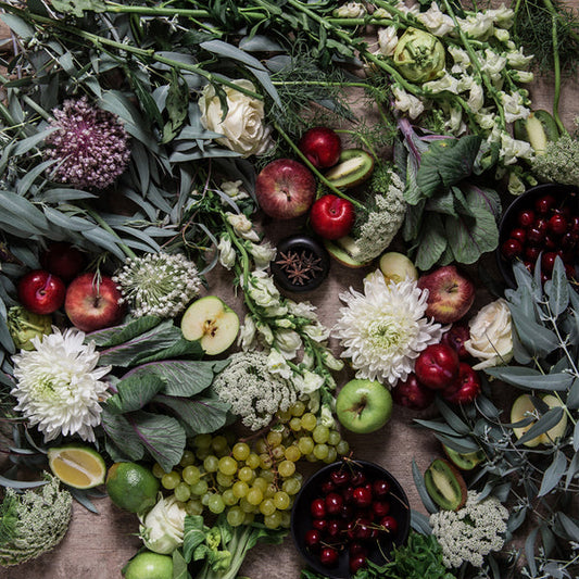 Square Cloth - Red Apple