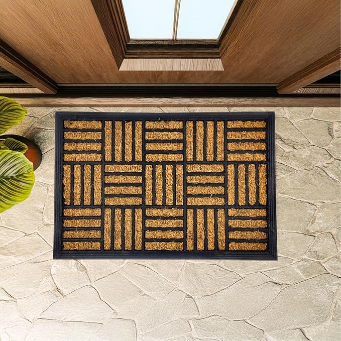 Mosaic Coco Rubber Door Mat