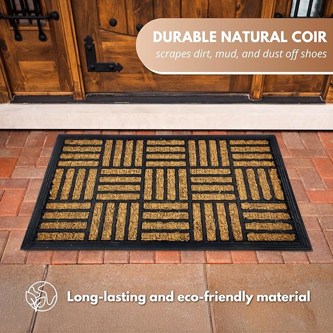 Mosaic Coco Rubber Door Mat