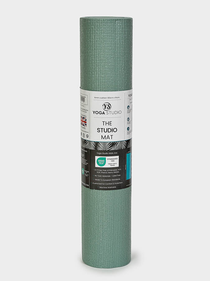 Yoga Studio Designed Reversible Sticky Yoga Mat 6mm