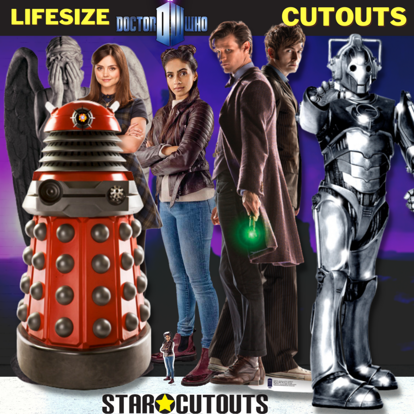 SC1199 Tosin Cole Ryan Lifesize   Doctor Who Cardboard Cut Out Height 183cm
