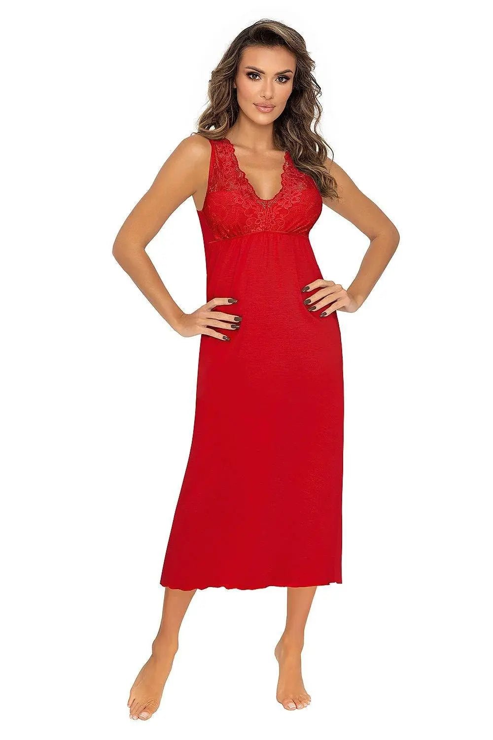 Donna smooth, flowing viscose t-shirt