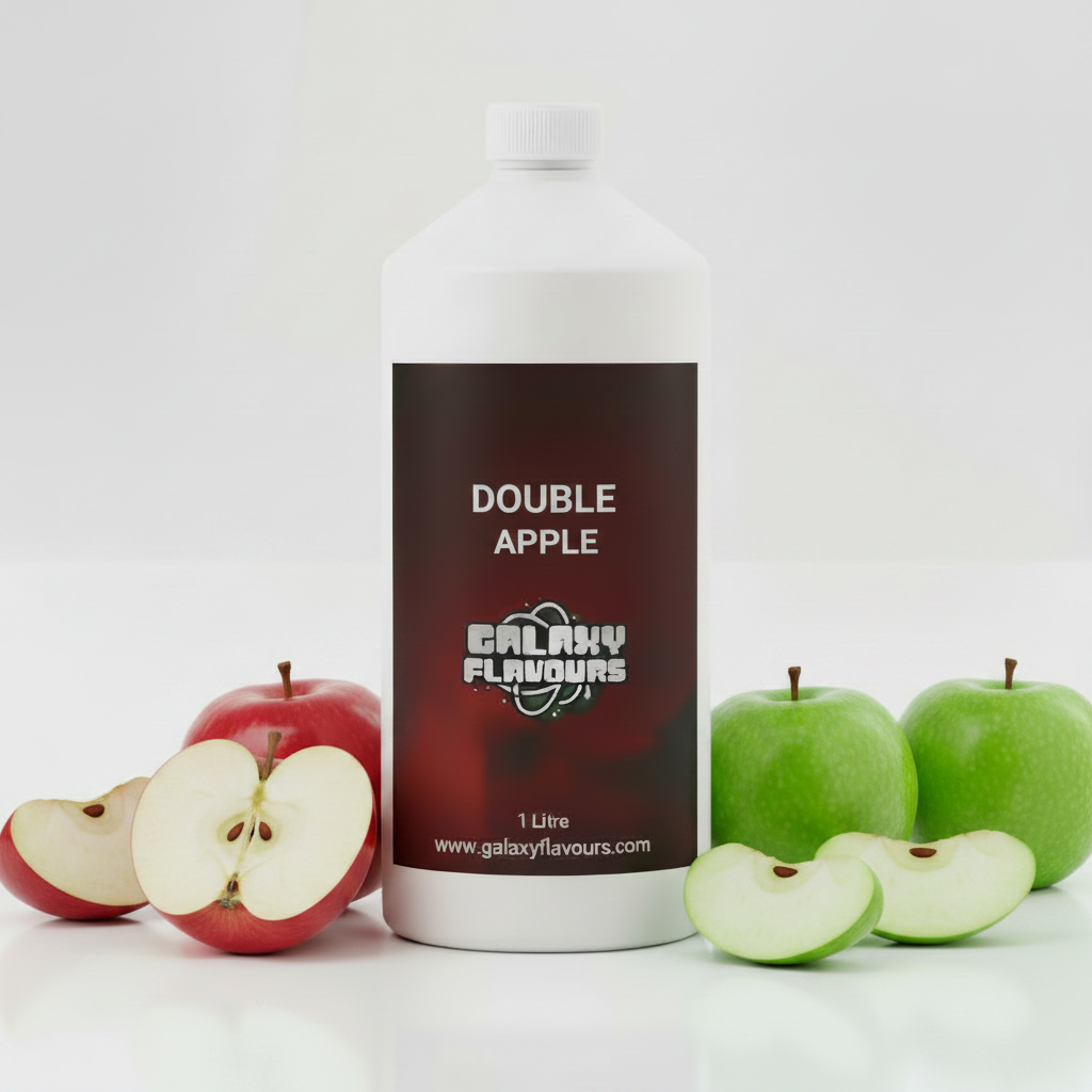 Double Apple Food Flavouring - Professional High Strength - 1 Litre