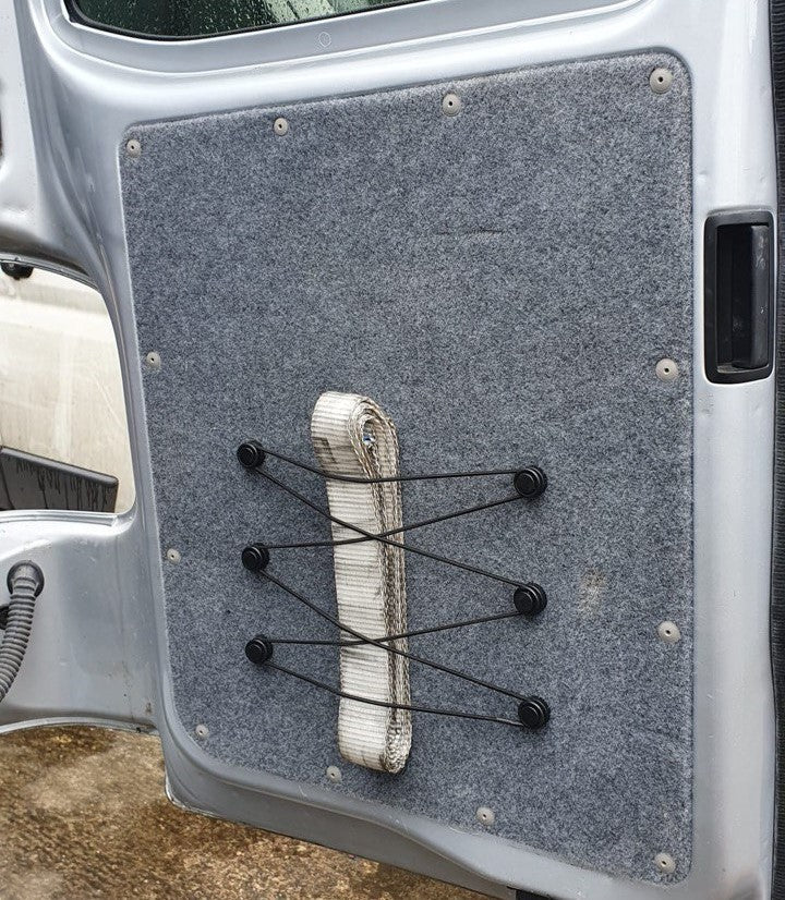 For VW T6 Campervan  Double X Storage Net – Van Conversion & Motorhome Storage | Van-X
