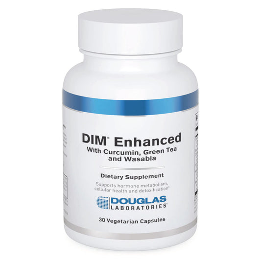 Douglas Laboratories DIM Enhanced 30 Vegetarian Capsules | Hormone Balance, Cellular Health & Detox