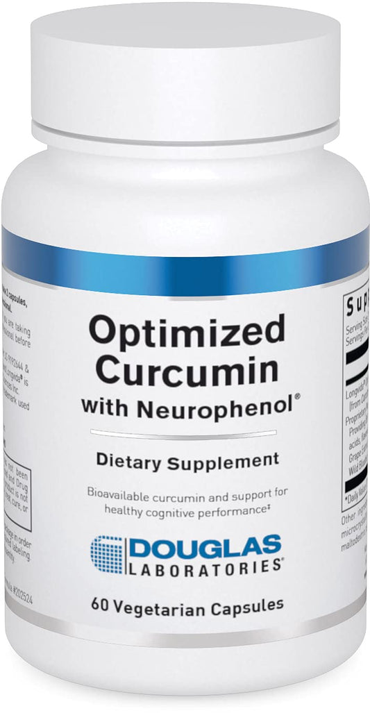 Douglas Laboratories Optimized Curcumin with Neurophenol | Supports Healthy Brain | 60 Capsules